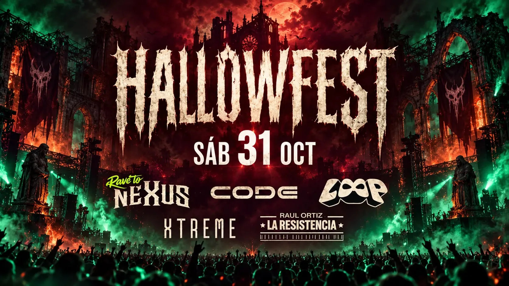HALLOWFEST reúne las seis marcas de FABRIK en una gran noche de Halloween