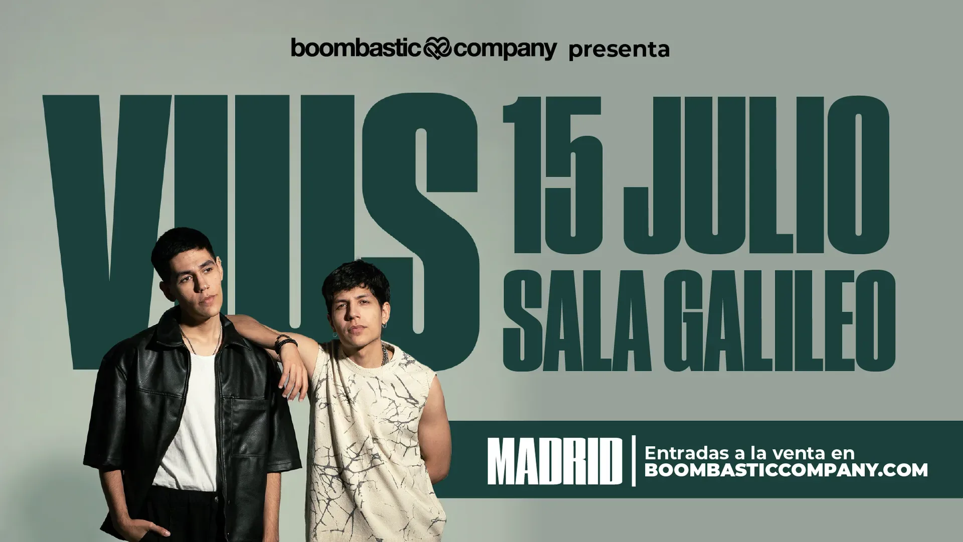 VIUS anuncia su primer concierto en España en Madrid